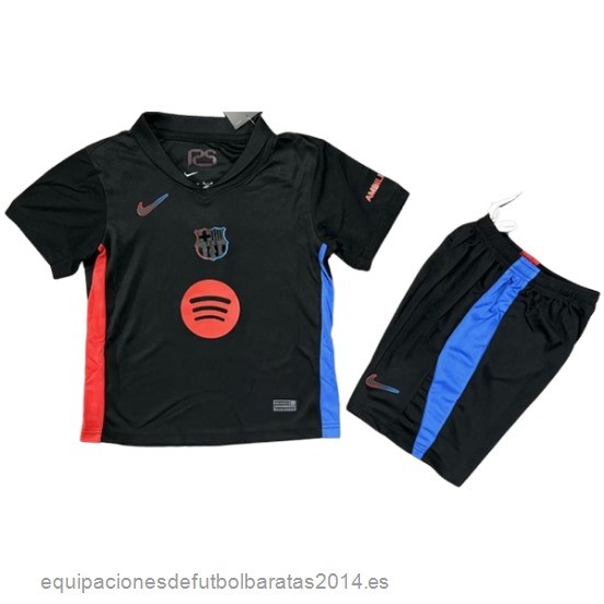 Nuevo 2ª Conjunto De Niños Barcelona 24/25 I Negro Baratas